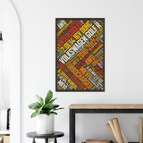 Volkswagen Golf R Mk6   -  LARGE POSTER - ChannelsRed.com