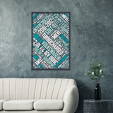 Volkswagen Golf R Mk6  -  Large Poster - ChannelsRed.com