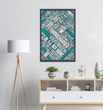 Volkswagen Golf R Mk6  -  Large Poster - ChannelsRed.com