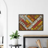 Volkswagen Golf R Mk6  -  Acrylic Print - ChannelsRed.com