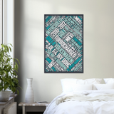 Volkswagen Golf R Mk6  -  Large Poster - ChannelsRed.com