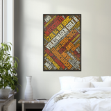 Volkswagen Golf R Mk6   -  LARGE POSTER - ChannelsRed.com